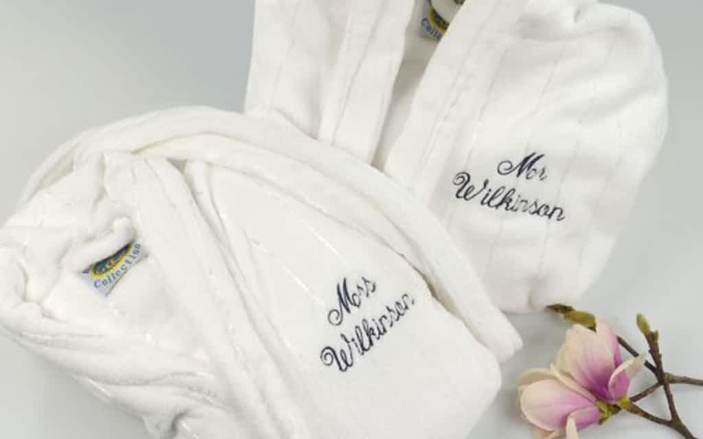 Embroidered Bathrobes - Orahome